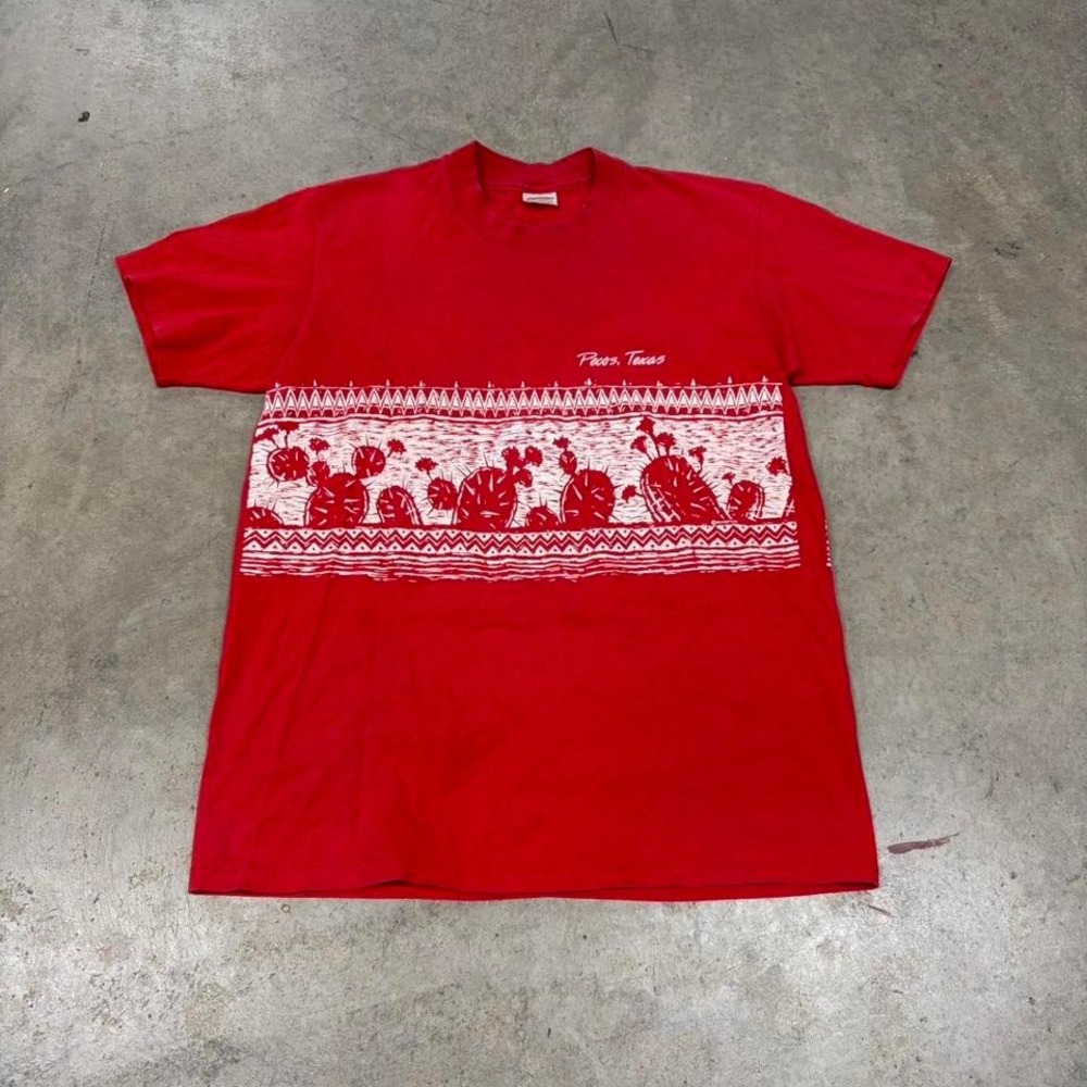 80s‎ texas aztec wrap around tee